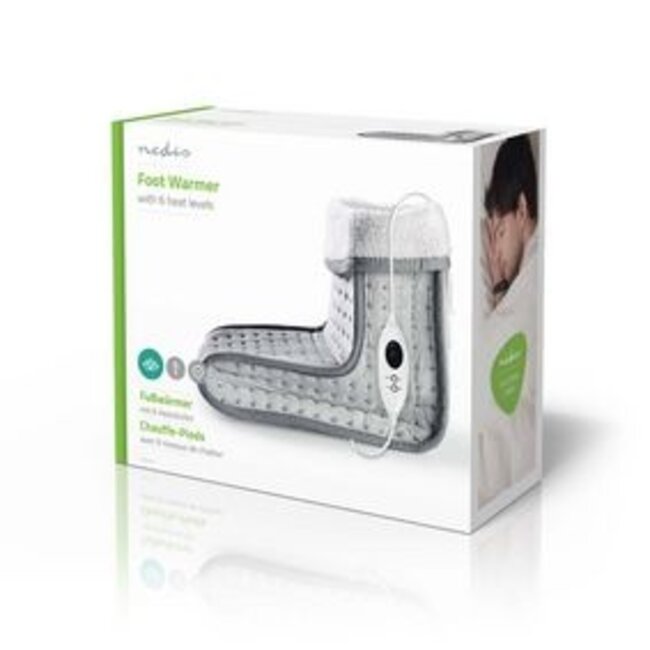 Voetenwarmer | 6 Warmte Standen | Wasmachinebestendig | Uitschakeltimer | Oververhittingsbeveiliging