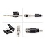 Delock RJ45 Modular plug with strain relief Cat.6A and robust bend protection boots 25 pcs set