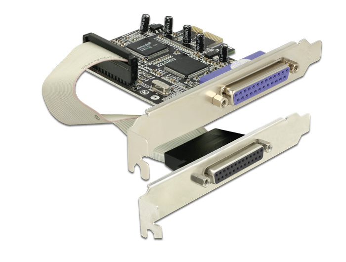 DeLOCK PCI Express kaart 2x Parallel interface kaart