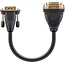 Goobay DVI Adapter Cable, gold-plated 0.1 m