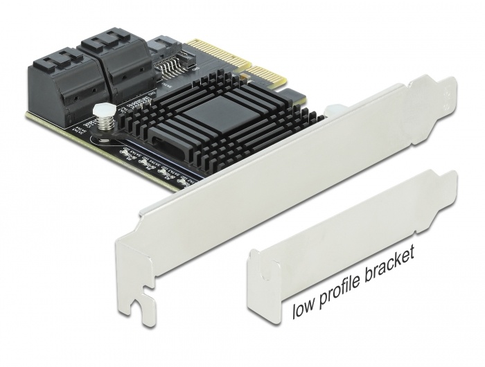 DeLOCK 90498 interfacekaart/-adapter SATA Intern
