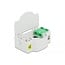 Delock Optical Fiber Connection Box for DIN Rail 4 x SC Simplex or LC Duplex