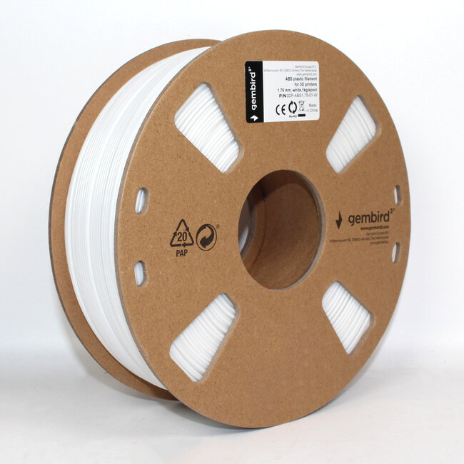 ABS Filament Wit, 1.75 mm, 1 kg