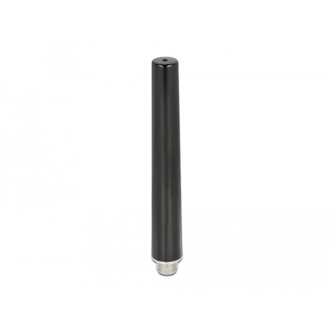 Delock Dual Band WLAN WiFi 6 Antenna N jack 4 - 6 dBi 16.55 cm omnidirectional fixed outdoor black