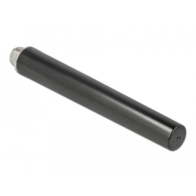 Delock Dual Band WLAN WiFi 6 Antenna N jack 4 - 6 dBi 16.55 cm omnidirectional fixed outdoor black