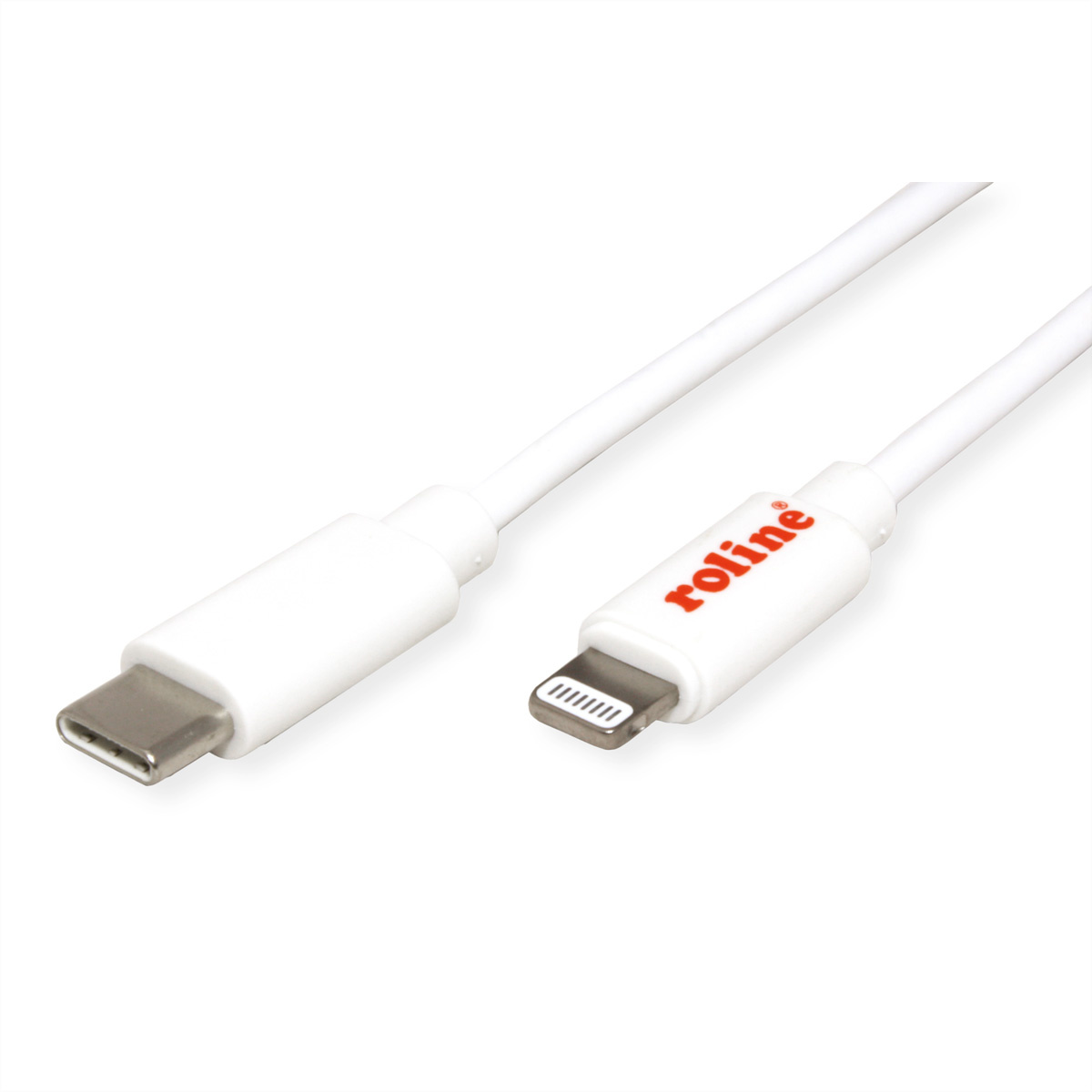 ROLINE USB type C Sync & Charge kabel voor Apple apparaten met Lightning Connect