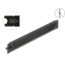 Delock 19″ Brush Strip with cable holder tool free 1U black