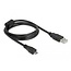 Delock USB 2.0 Cable Type-A male to USB 2.0 Micro-B male 1 m black