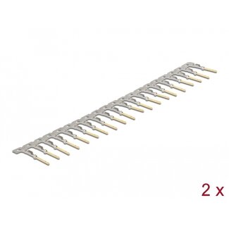DeLOCK Delock Crimp contacts for D-Sub HD crimp male 40 pieces
