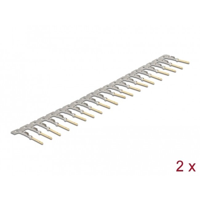 Delock Crimp contacts for D-Sub HD crimp male 40 pieces