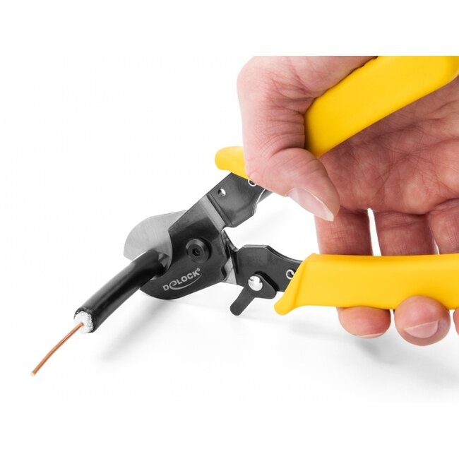 Delock Round Cable Scissors for cables up to 10.5 mm diameter