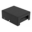 Delock Keystone Patch Panel 4 Port black