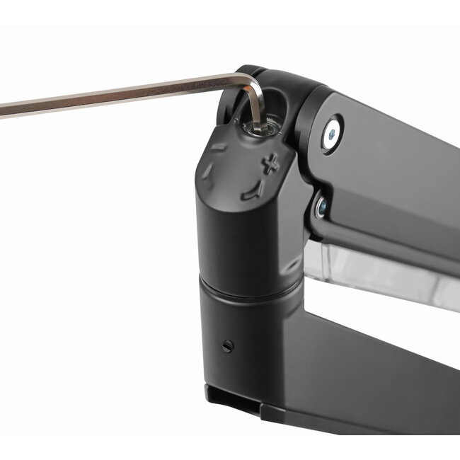 Monitorarm met gasveer voor 3 monitoren