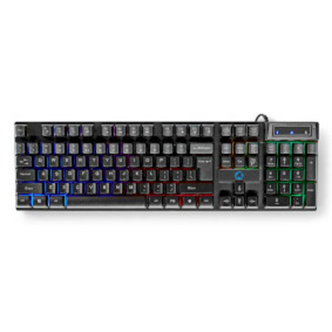 Gaming Combo Kit | 5-in-1 | Toetsenbord, Koptelefoon, Muis en Muismat | Zwart | QWERTY | US Internationaal