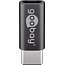 Goobay USB-C™ to USB 2.0 Micro-B Adapter, grey