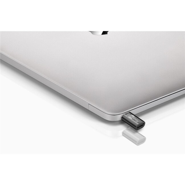 Goobay USB-C™ to USB 2.0 Micro-B Adapter, grey