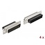 Delock D-Sub 25 pin crimp male, metal, 4 pieces