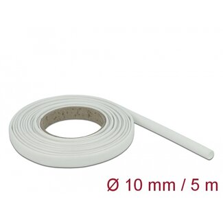 DeLOCK Delock Fiberglass Sleeving 5 m x 10 mm white