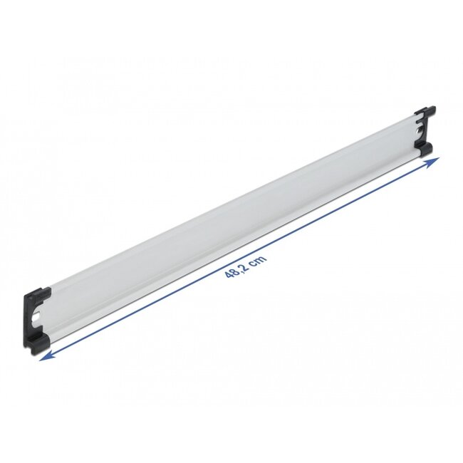 Delock DIN Rail 35 x 7.5 mm (19") Aluminium