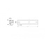 Delock DIN Rail 35 x 7.5 mm (19&quot;) Aluminium