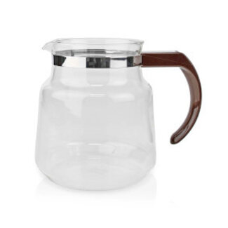 Nedis Glazen Koffiekan | Geschikt voor: Moccamaster K / KB/ 1 0PL / Excellent 10S | 1.2 l | Bruin