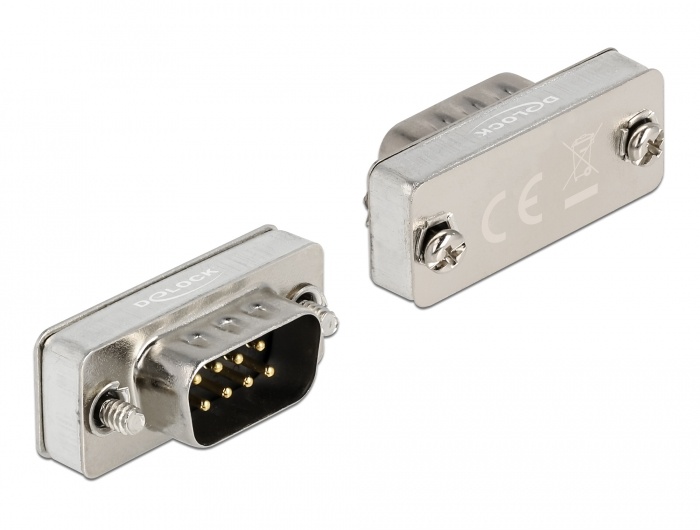 DeLOCK Delock RS-232/422/485 Loopback adapter with DB9 male