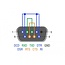 Delock RS-232/422/485 Loopback adapter with DB9 male
