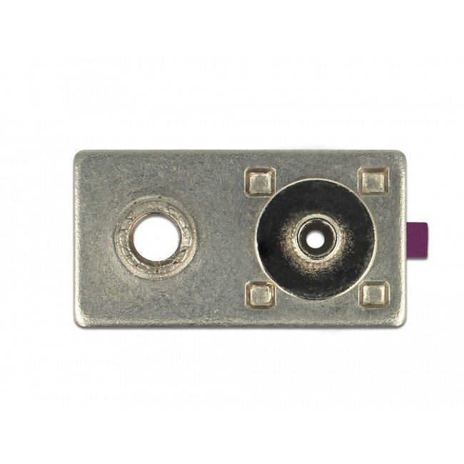 Delock FAKRA D plug spring pin for crimping 1 prepunched hole