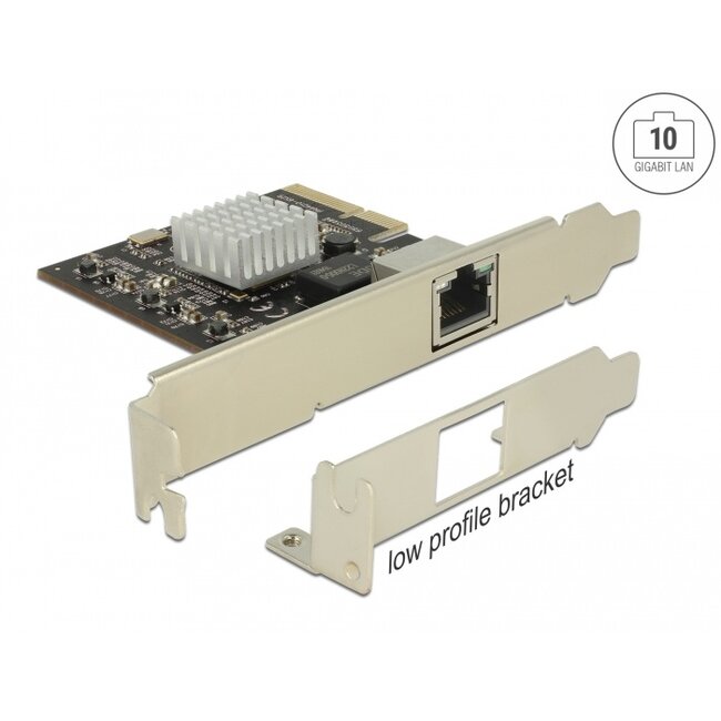 Delock PCI Express x4 Card 1 x RJ45 10 Gigabit LAN TN4010