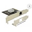 Delock PCI Express x4 Card 1 x RJ45 10 Gigabit LAN TN4010