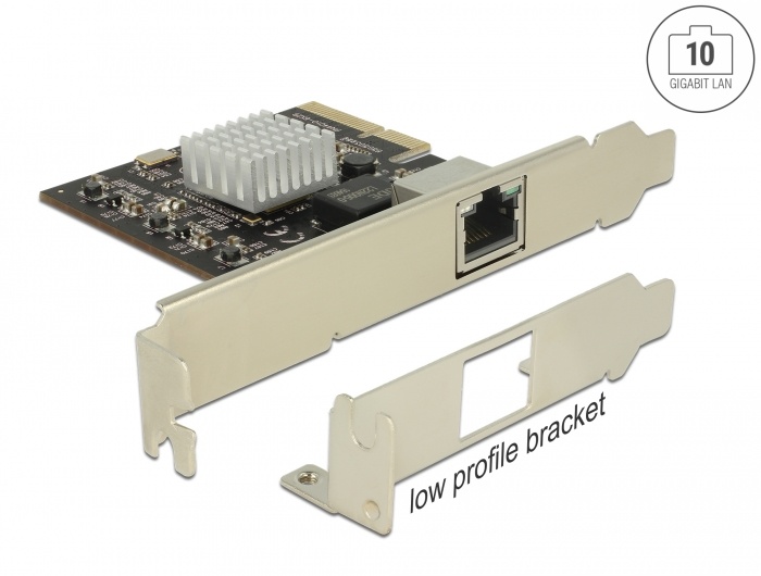DeLOCK PCI Express Card > 1 x 10 Gigabit LAN NBASE-T RJ45 netwerkadapter