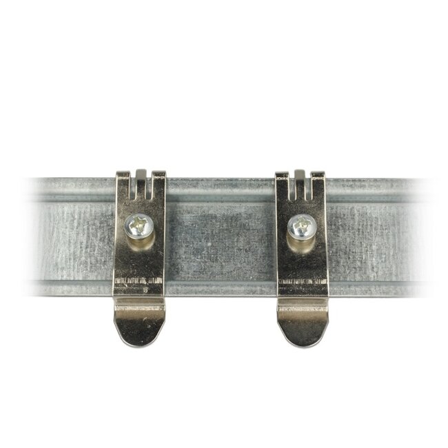 Delock Desktop Patch Panel Holder for DIN rail with M4 fixing screws 2 pcs