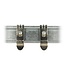 Delock Desktop Patch Panel Holder for DIN rail with M4 fixing screws 2 pcs
