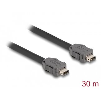 DeLOCK Delock Cable ix Industrial® (A-coded) plug to plug Cat.7 30 m