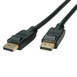 ROLINE GREEN ROLINE GREEN DisplayPort-kabel, v1.4, DP M - M, zwart, 1 m