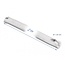 Delock Braided Sleeve with zip fastener heat-resistant 2 m x 30 mm white