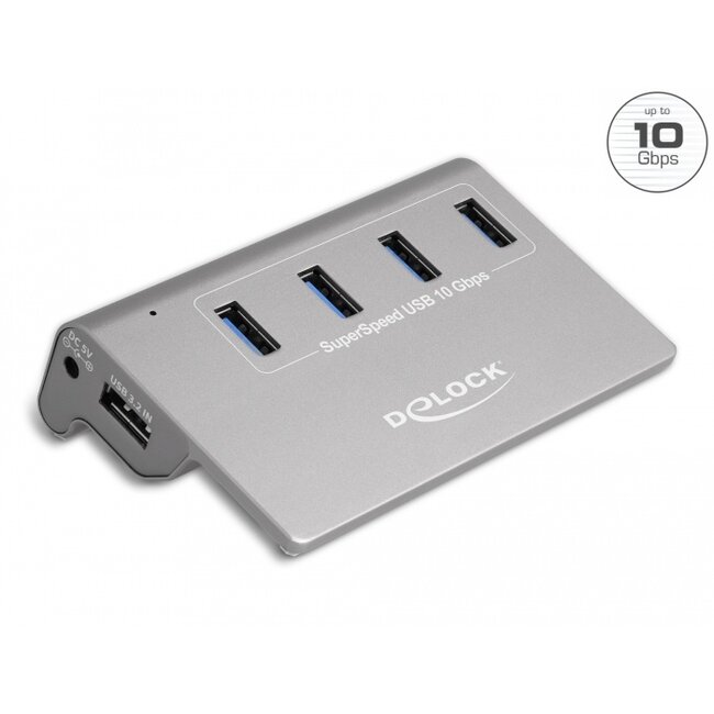 Delock USB 3.2 Gen 2 Hub with 4 USB Type-A Ports
