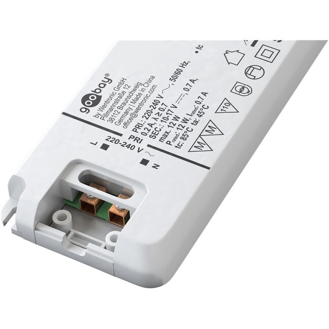 Goobay Constant Current LED Transformer 700 mA/12 W
