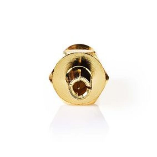 SMA-Adapter | SMA Female | TS9 | Verguld | 50 Ohm | Recht | Koper | Goud | 2 Stuks | Envelop