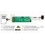 Delock Converter SATA pin 8 power receptacle > M.2 Key B slot