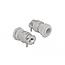 Delock Cable Gland PG11 with strain relief and bending protection grey