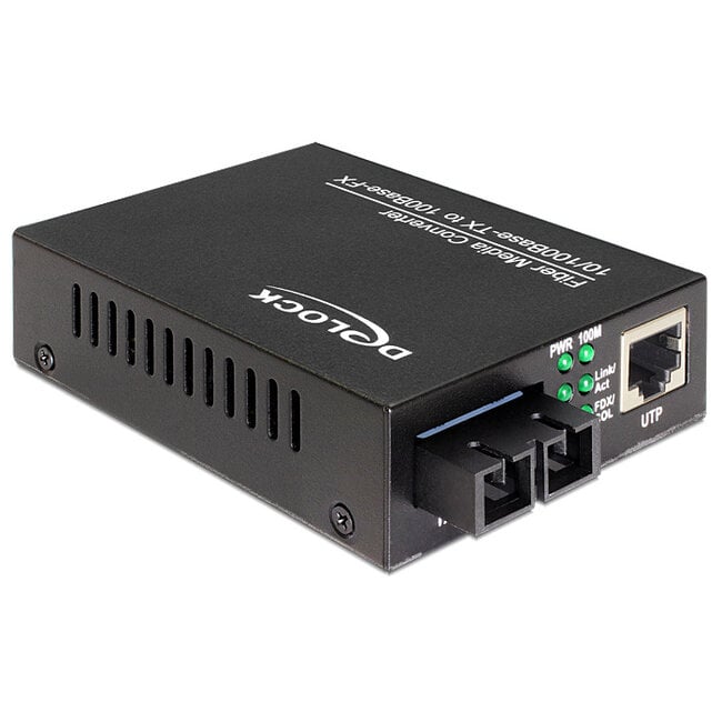 Delock Media Converter 100Base-FX SC SM 1310 nm 20 km