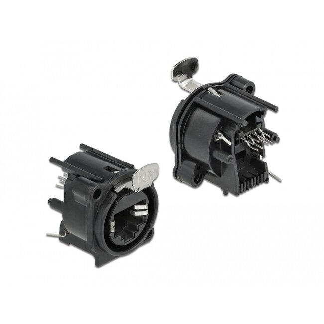 Delock D-Type Module RJ45 jack to solder connection