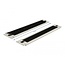 Delock 19″ Cable Management Brush Strip tool free 2U grey