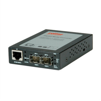 Roline ROLINE Gigabit Converter,RJ-45 - Mini GBIC