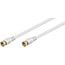 Goobay SAT Antenna Cable (80 dB), Double Shielded 10 m