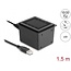 Delock USB Barcode Scanner 1D and 2D wired for stationary installation - German Version