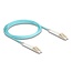 Delock Optical Fiber Cable LC Duplex to LC Duplex Multi-mode OM3 angled 3 m