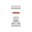 Delock Ventilation Plug M6 grey 2 pcs