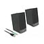 Delock Stereo 2.0 PC Speaker with 3.5 mm stereo jack male and USB powered